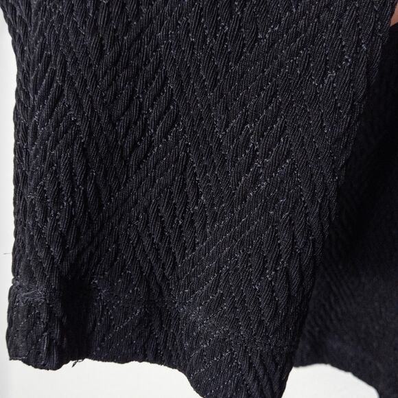Citiknits Textured Open Cardigan Black Women’s 3X Chic Minimalism - Picture 10 of 12